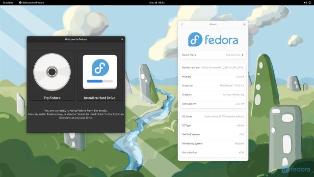 Fedora 37 Workstation: las mejores distribuciones de Linux para juegos