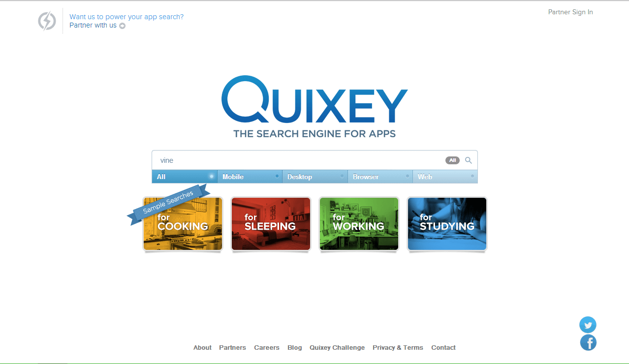 Quixey, motor de búsqueda de aplicaciones en diferentes plataformas