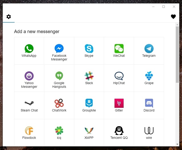 All-in-One-Messenger-Apps werden unterstützt