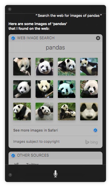 Truques do macOS Sierra pesquisam imagens na web