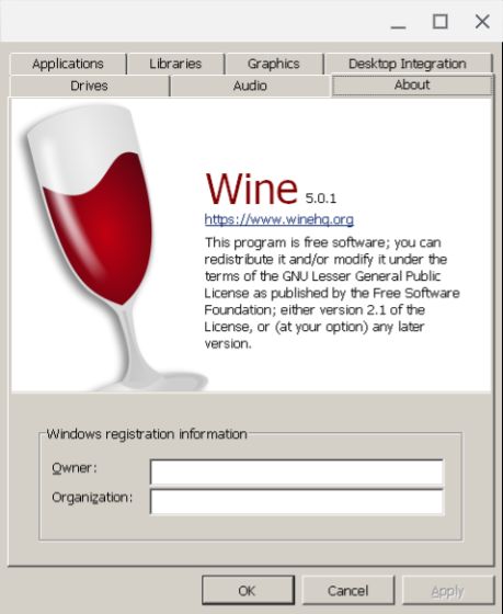 Instale Wine 5.0 en su Chromebook