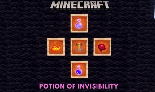 Wie man einen Trank der Unsichtbarkeit in Minecraft herstellt