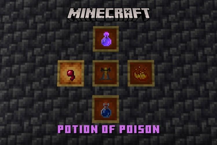 Cómo hacer una poción de veneno en Minecraft