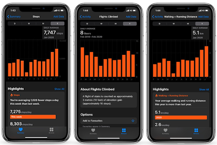 Cómo agregar manualmente datos a la aplicación de salud en iPhone