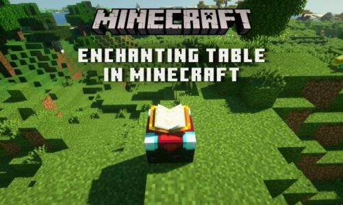 Cómo hacer una mesa encantadora en Minecraft