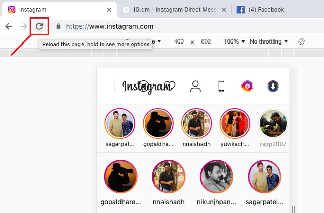 Usa Instagram para Mac sin restricciones en Chrome 3