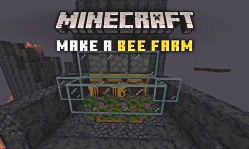 Cómo hacer una granja de abejas en Minecraft