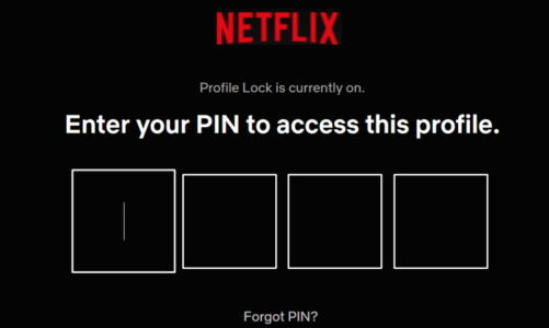 Como bloquear seu perfil Netflix usando um código PIN
