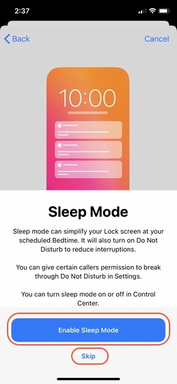 Configure o rastreamento do sono no seu iPhone 7