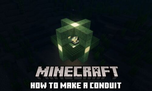 How to Make a Conduit in Minecraft