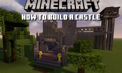 Cómo construir un castillo en Minecraft con Blueprint