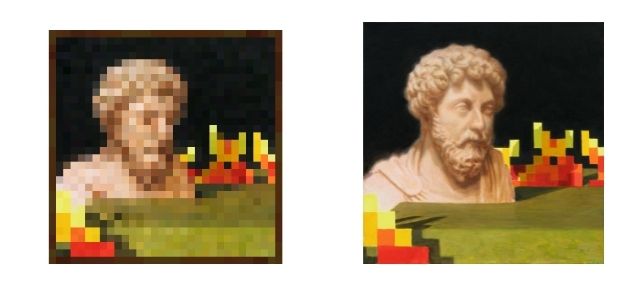 Busto - Pinturas Geniales en Minecraft