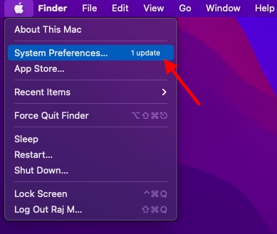 Abrir Preferencias del Sistema en Mac
