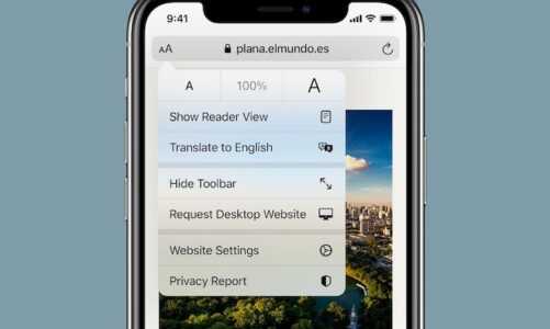 Cómo traducir páginas web en Safari en iPhone y iPad