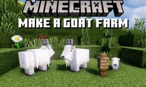 How to Make a Goat Farm in Minecraft
