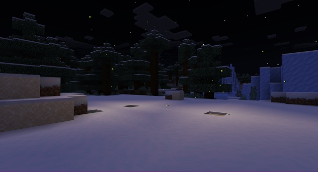 Glühwürmchen in Minecraft Grundgestein