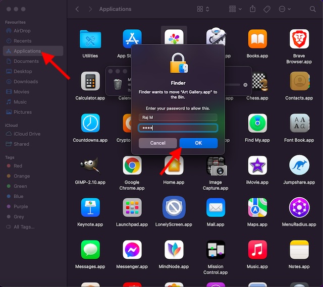 Eliminar aplicaciones en Mac