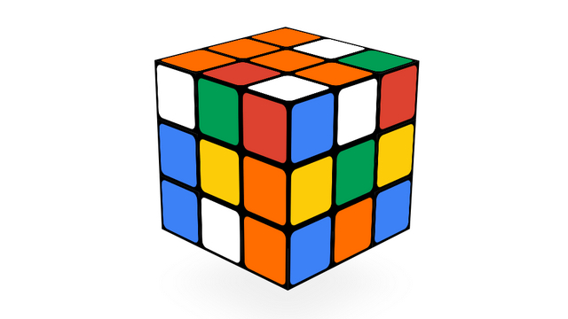 12. Juego de Google Doodle del cubo de Rubik