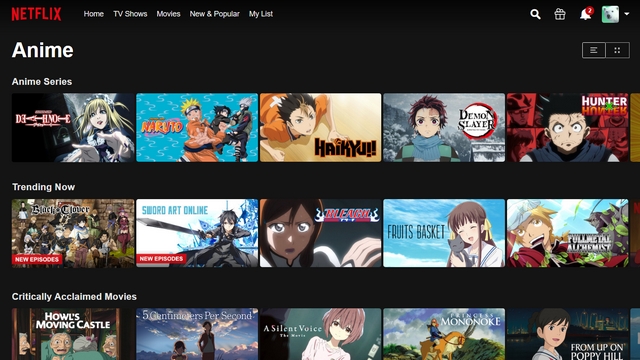 netflix anime: uno de los mejores sitios web de transmisión de anime