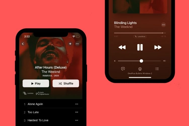 Cómo reproducir audio sin pérdidas en Apple Music en iPhone y iPad