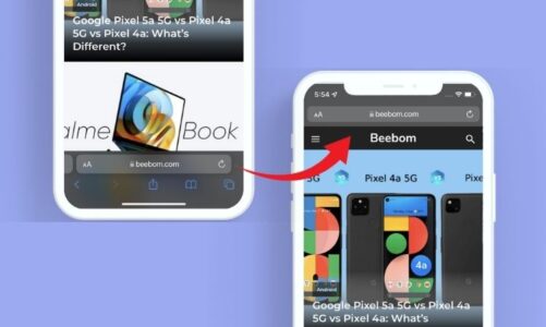 Cómo cambiar el diseño de la barra de direcciones de Safari en iOS 15 en iPhone