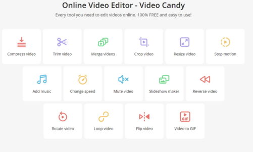 Video Candy Editor: una herramienta gratuita y fácil de usar para editar tus videos en línea