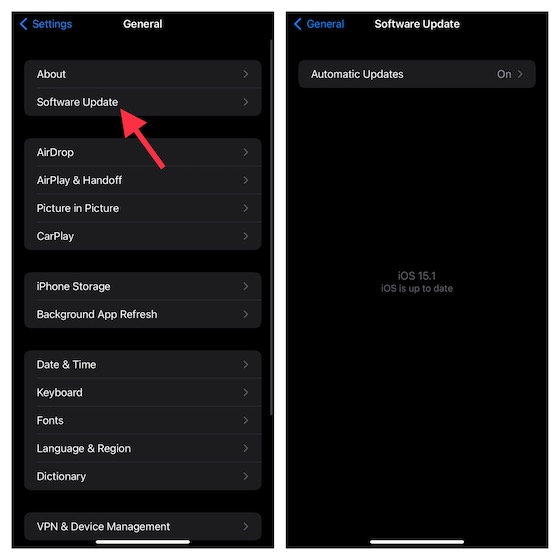 atualize o sopftware para corrigir o problema de brilho automático que não está funcionando no iPhone