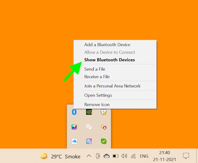 Bluetooth-Einstellungen unter Windows verwalten 