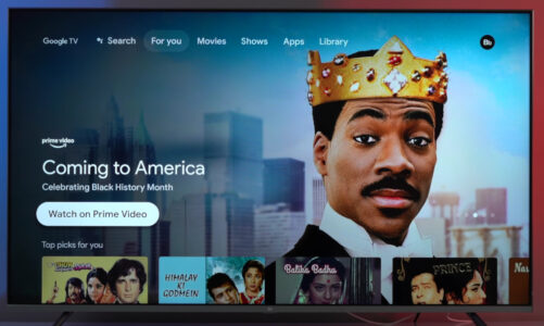 Cómo personalizar la pantalla de inicio de Google TV