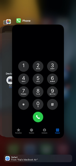 Erzwingen Sie das Beenden der Telefon-App, um zu beheben, dass die iPhone-Voicemail nicht funktioniert