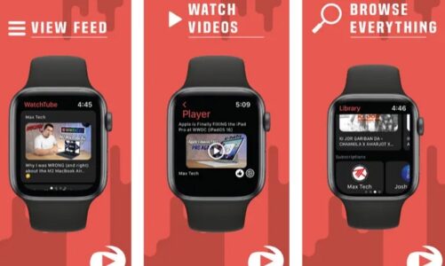 WatchTube permite que você assista a vídeos do YouTube no seu Apple Watch