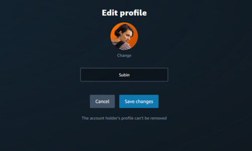 Cómo cambiar la imagen de perfil en Amazon Prime Video