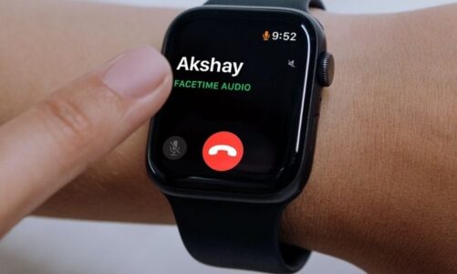 Cómo hacer una llamada FaceTime en Apple Watch