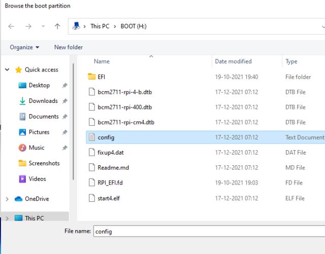 Übertakten Sie Raspberry Pi 4 auf 2,1 GHz für Windows 11/10