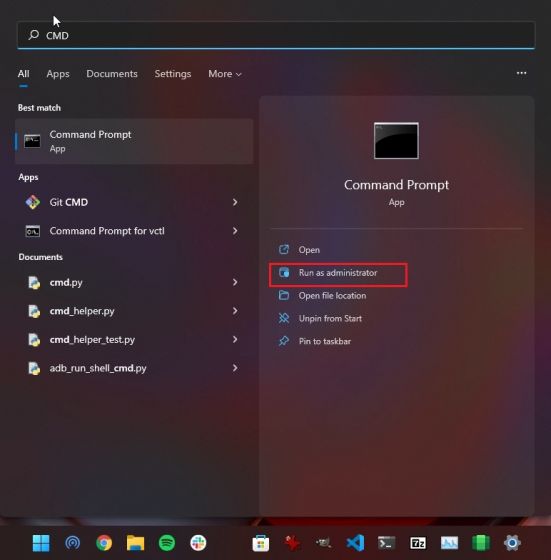 Excluir arquivos temporários do Windows 11 usando o prompt de comando