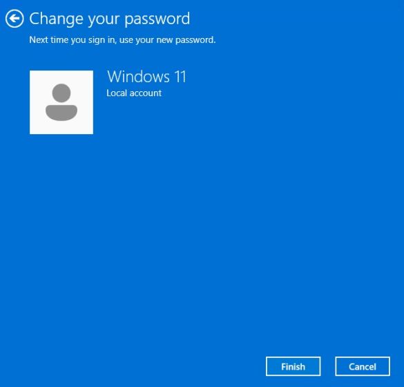 Ändern Sie Ihr Passwort in Windows 11 (2022)