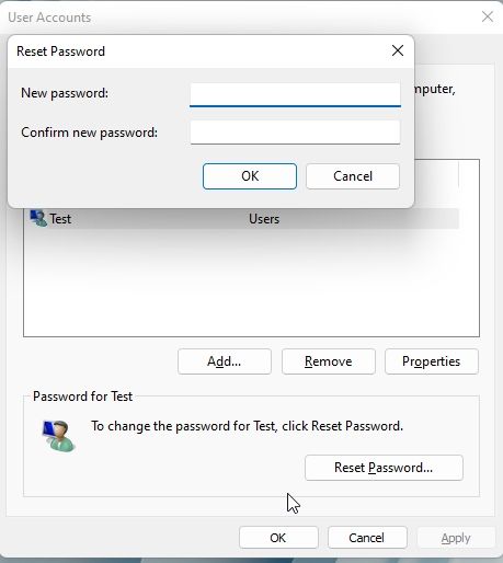 4. Ändern Sie das Passwort in Windows 11, ohne das aktuelle Passwort zu kennen (über den Befehl „netplwiz“)