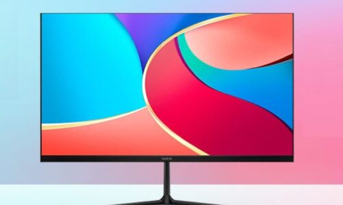 realme flat monitor launched
