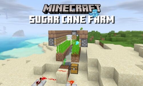 How to Make a Sugar Cane Farm in Minecraft