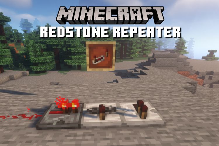How to Make Redstone Repeater in Minecraft