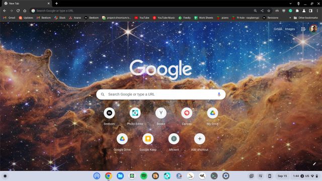Alterar o plano de fundo do Google no navegador Chrome