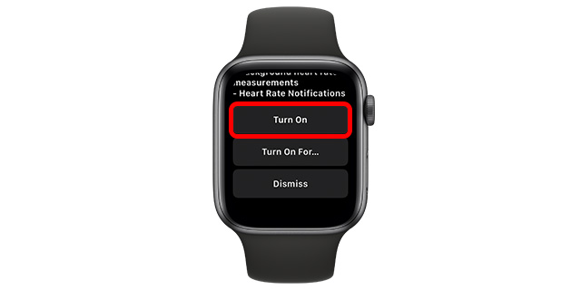activar el modo de bajo consumo de Apple Watch