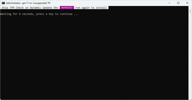 Omitir la comprobación de TPM durante las actualizaciones de Windows 11