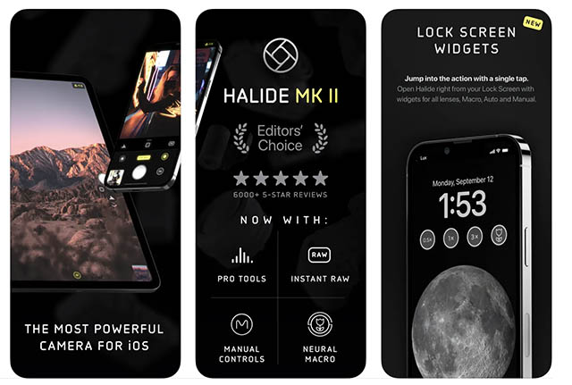 Halide Mark 2 Sperrbildschirm-Widgets