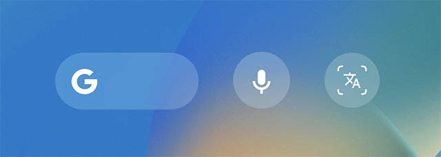 Sperrbildschirm-Widget der Google-Suche für iOS 16