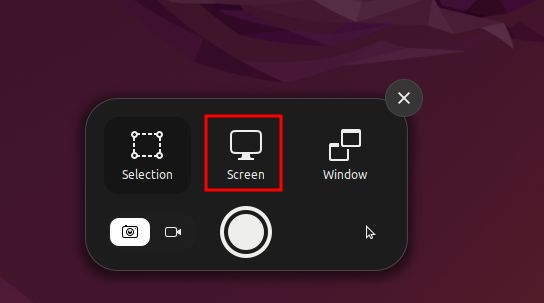 Machen Sie einen Screenshot in Ubuntu mit Tastaturkürzeln