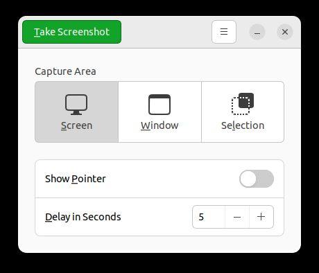 Tome capturas de pantalla en Ubuntu usando la herramienta de captura de pantalla de Gnome