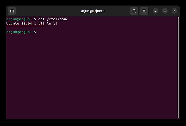 Obtener la versión de Ubuntu usando la línea de comandos