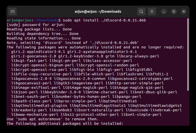 Instalar archivos Deb en Ubuntu usando el comando APT