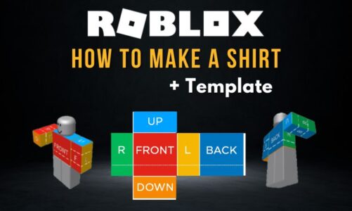 Plantilla de camiseta Roblox: Cómo hacer camisetas Roblox personalizadas